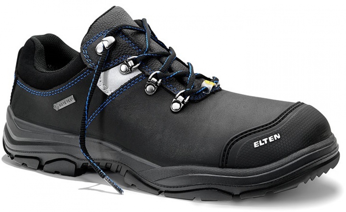 ELTEN-Footwear, S3-ERGO-ACTIVE-Arbeits-Berufs-Sicherheits-Schuhe, Halbschuhe, MASON Pro GTX Low, ESD, Futyp 2, schwarz