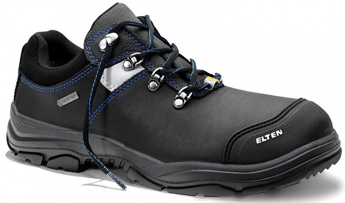 ELTEN-Footwear, S3-ERGO-ACTIVE-Arbeits-Berufs-Sicherheits-Schuhe, Halbschuhe, MASON Pro GTX Low, ESD, Futyp 3, schwarz