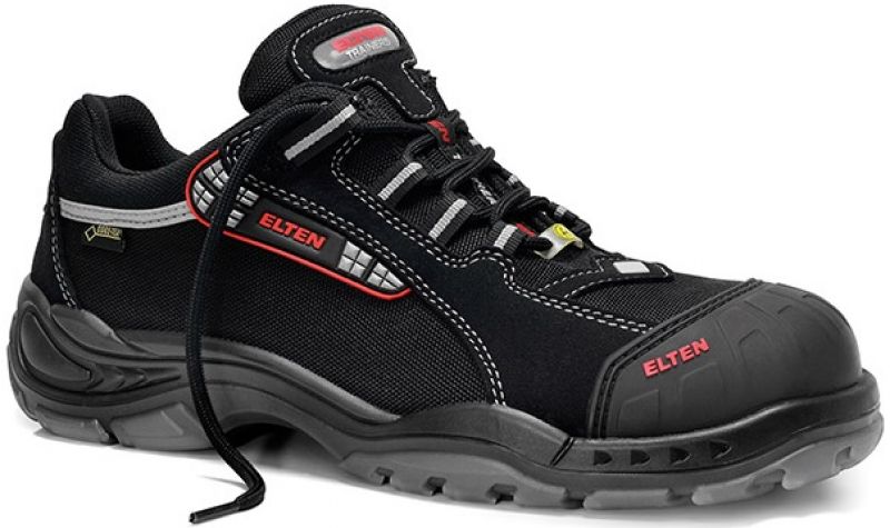 ELTEN-Footwear, S3-Arbeits-Berufs-Sicherheits-Schuhe, Halbschuhe, SENEX PRO GTX ESD, schwarz