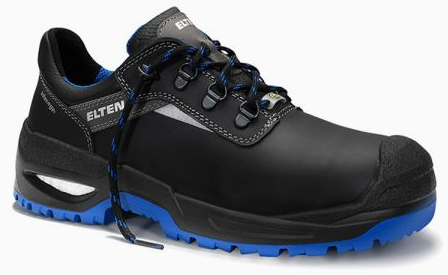 ELTEN-S3-Sicherheitshalbschuhe, STEFANO XXSG, black-blue Low ESD, schwarz/blau