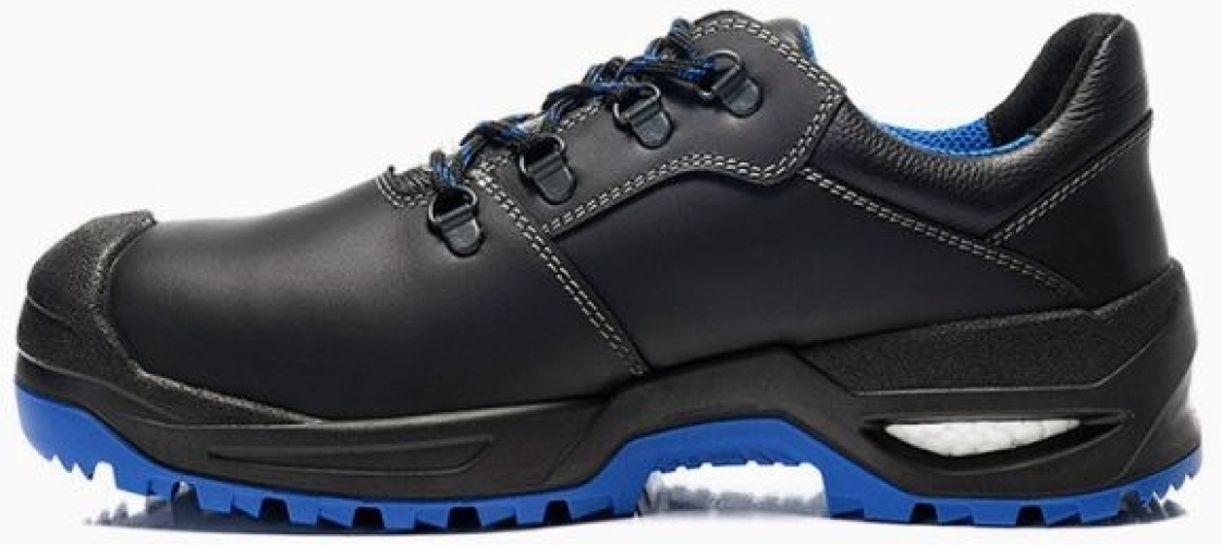 ELTEN-S3-Sicherheitshalbschuhe, LEONARDO XXSG, black-blue Low ESD, schwarz/blau