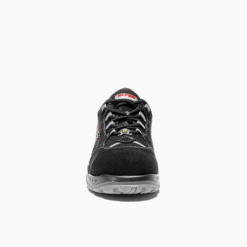 ELTEN-Footwear, S2-Arbeits-Berufs-Sicherheits-Schuhe, Halbschuhe, SENEX ESD, schwarz