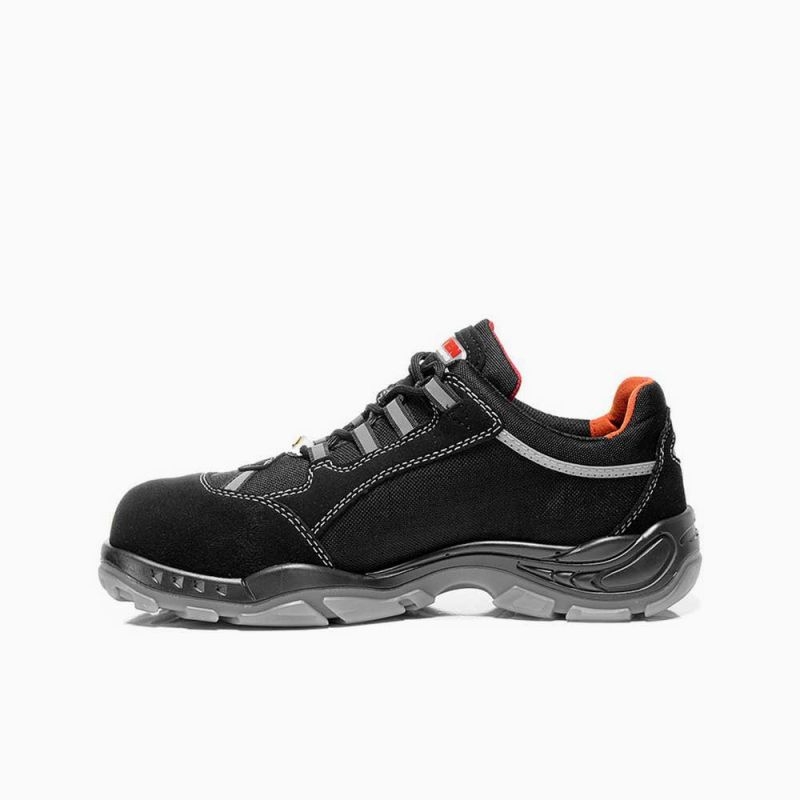 ELTEN-Footwear, S2-Arbeits-Berufs-Sicherheits-Schuhe, Halbschuhe, SENEX ESD, schwarz