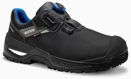 ELTEN-S3-Sicherheitshalbschuh, STEFANO XXSG BOA GTX black-blue low, ESD, schwarz-blau