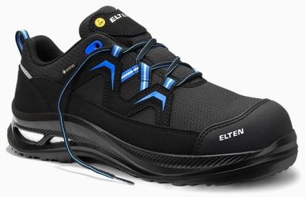 ELTEN-S3-Sicherheitshalbschuh, FRY XXG Pro GTX black-blue low, ESD, schwarz-blau