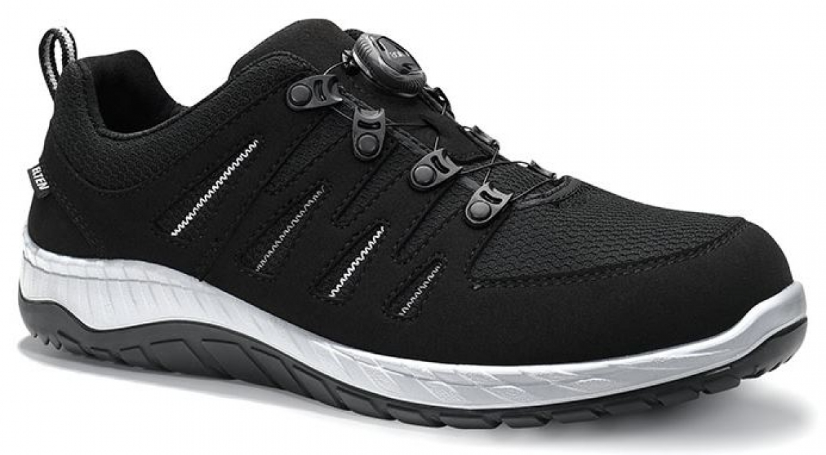 ELTEN-Footwear, S3-Arbeits-Berufs-Sicherheits-Schuhe, Halbschuhe, MADDOX BOA Low, ESD, schwarz-grau
