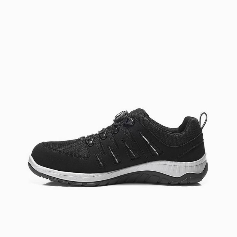 ELTEN-Footwear, S3-Arbeits-Berufs-Sicherheits-Schuhe, Halbschuhe, MADDOX BOA® Low, ESD, schwarz-grau
