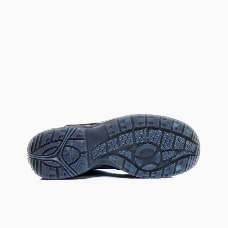 ELTEN-Footwear, S1-Arbeits-Berufs-Sicherheits-Schuhe, Halbschuhe, LOGAN BLUE LOW ESD, schwarz/blau