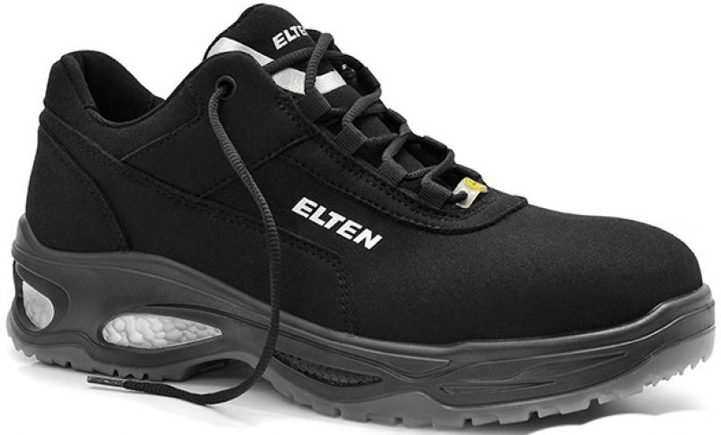 ELTEN-Footwear, S2-Arbeits-Berufs-Sicherheits-Schuhe, Halbschuhe, MILOW LOW ESD, schwarz