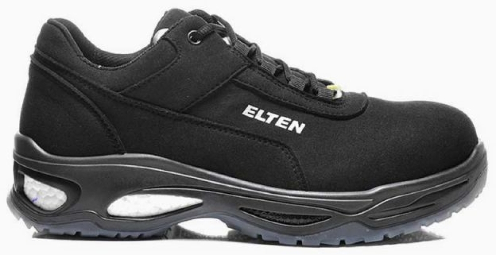 ELTEN-Footwear, S2-Arbeits-Berufs-Sicherheits-Schuhe, Halbschuhe, MILOW LOW ESD, schwarz