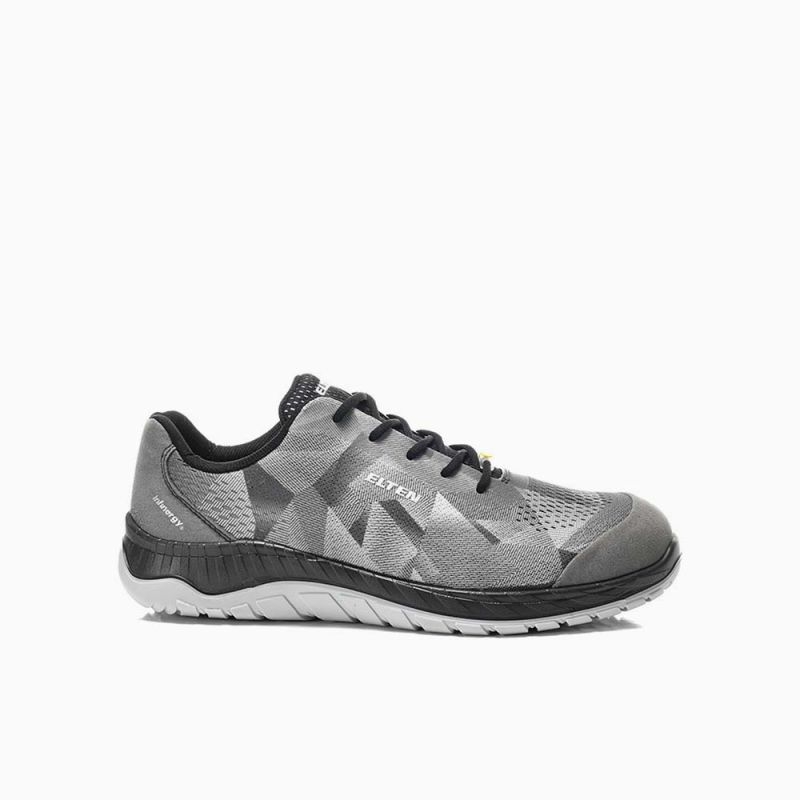 ELTEN-Footwear, S1-WELLMAXX-Sicherheitsschuhe, LANDON Low, ESD, grau