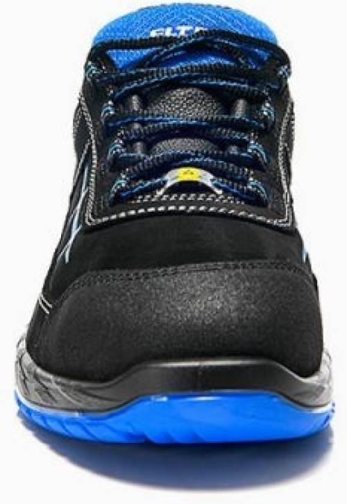 ELTEN-Footwear, S3-Arbeits-Berufs-Sicherheits-Schuhe, Halbschuhe, MALVIN blue Low, ESD, schwarz/blau