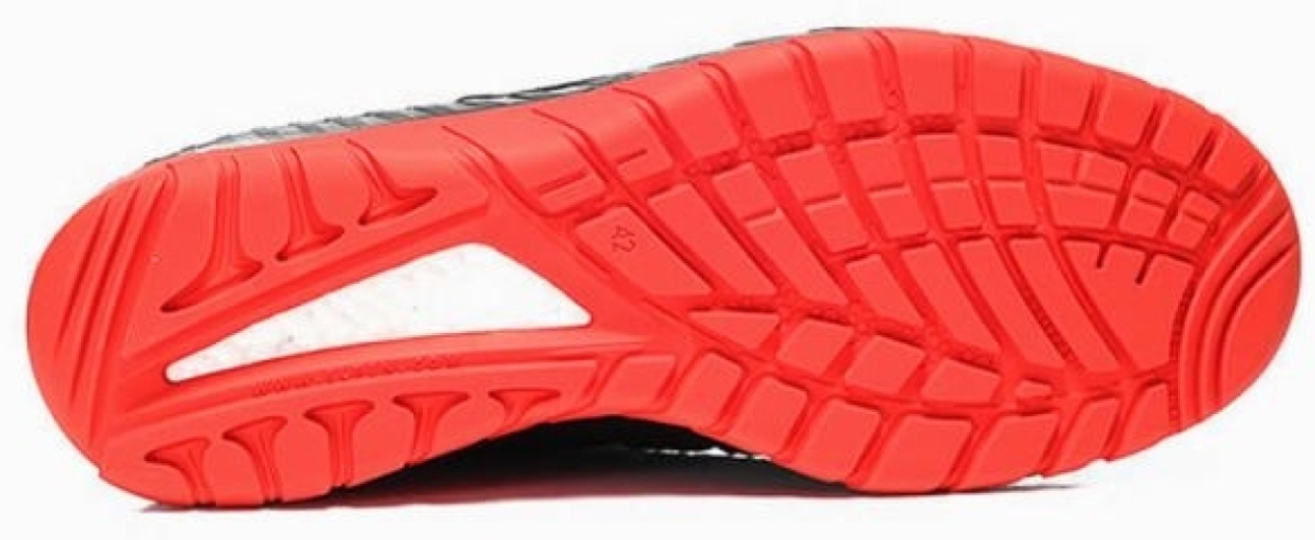 ELTEN-Footwear, S3-Arbeits-Berufs-Sicherheits-Schuhe, Halbschuhe, MADDOX BLACK-RED-LOW, ESD, schwarz/rot