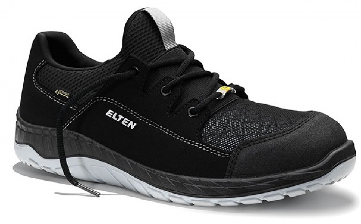 ELTEN-Footwear, S3-WELLMAXX-Arbeits-Berufs-Sicherheits-Schuhe, Halbschuhe, LELAND GTX Low. ESD, grau