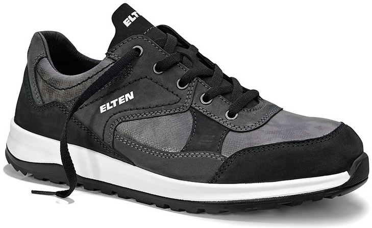 ELTEN-Footwear, S3-Arbeits-Berufs-Sicherheits-Schuhe, Halbschuhe, RUNAWAY black Low, ESD, schwarz