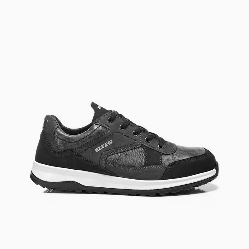 ELTEN-Footwear, S3-Arbeits-Berufs-Sicherheits-Schuhe, Halbschuhe, RUNAWAY black Low, ESD, schwarz