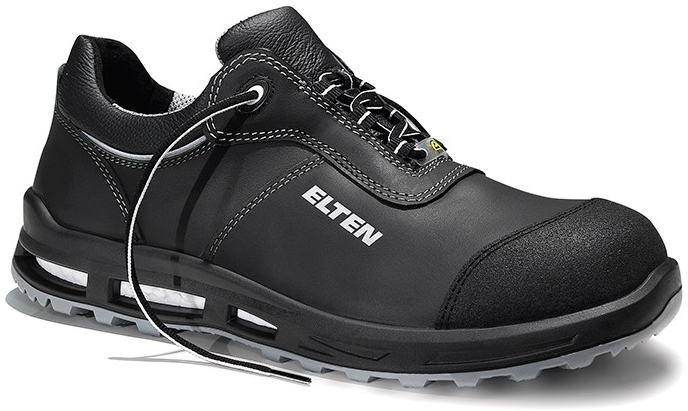 ELTEN-Footwear, S3-Arbeits-Berufs-Sicherheits-Schuhe, Halbschuhe, REACTION XXT Low, ESD, schwarz