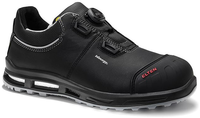 ELTEN-Footwear, S3-Arbeits-Berufs-Sicherheits-Schuhe, Halbschuhe, REACTION XXT Pro BOA® Low, ESD, schwarz