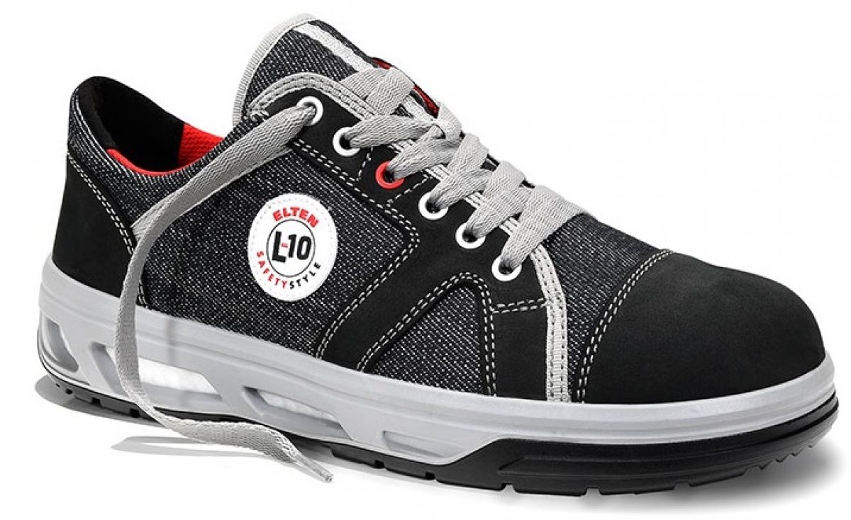 ELTEN-Footwear, S3-WELLMAXX-Arbeits-Berufs-Sicherheits-Schuhe, Halbschuhe, SENSATION XX10 Low, ESD, schwarz