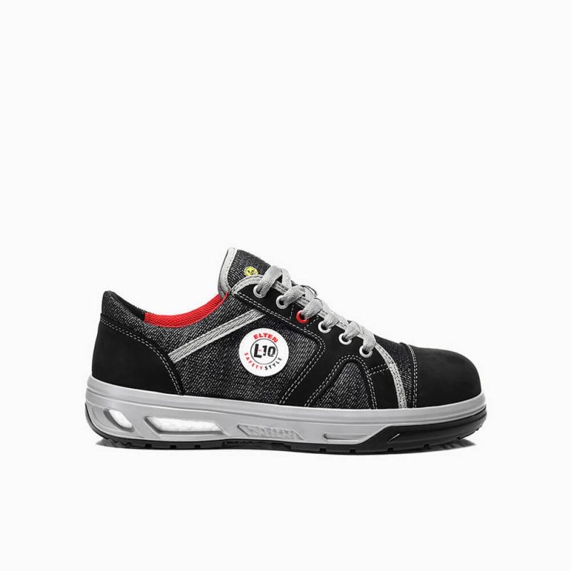 ELTEN-Footwear, S3-WELLMAXX-Arbeits-Berufs-Sicherheits-Schuhe, Halbschuhe, SENSATION XX10 Low, ESD, schwarz