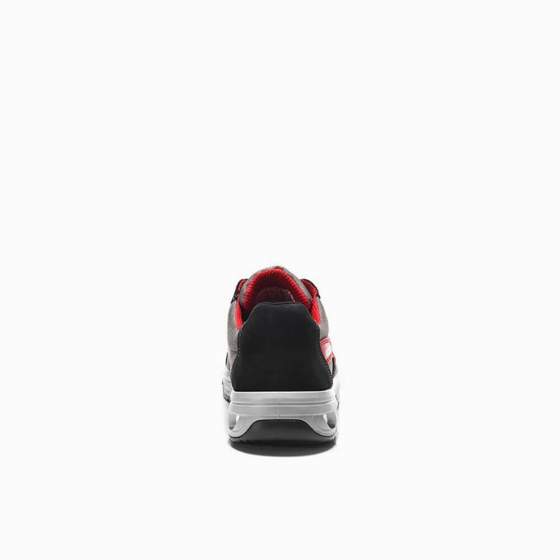 ELTEN-Footwear, S2-Arbeits-Berufs-Sicherheits-Schuhe, Halbschuhe, NEWTON BLACK LOW, ESD, schwarz/grau