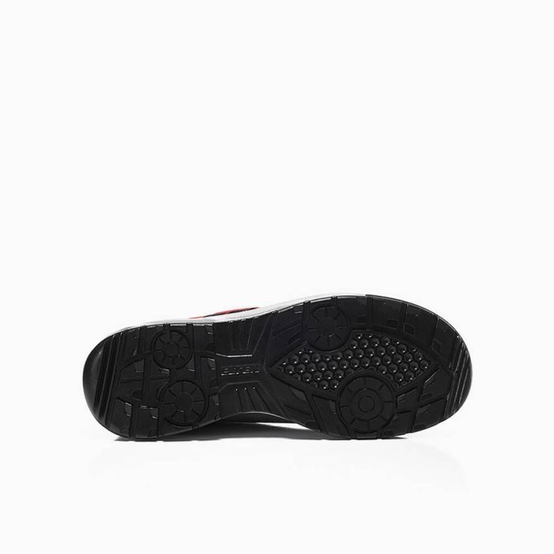 ELTEN-Footwear, S2-Arbeits-Berufs-Sicherheits-Schuhe, Halbschuhe, NEWTON BLACK LOW, ESD, schwarz/grau