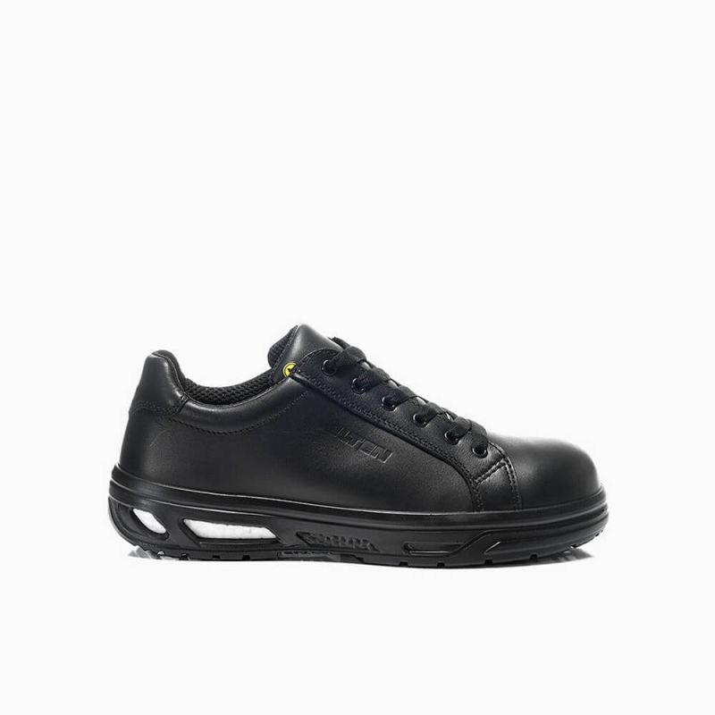 ELTEN-Footwear, S2-Arbeits-Berufs-Sicherheits-Schuhe, Halbschuhe, NOEL BLACK LOW, ESD, schwarz