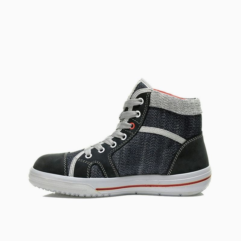 ELTEN-Footwear, S2-Damen-Arbeits-Berufs-Sicherheits-Schuhe, Hochschuhe, SENSATION LADY MID ESD, schwarz