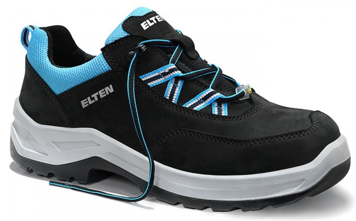 ELTEN-Footwear, S2-TREKKING LADY-Arbeits-Berufs-Sicherheits-Schuhe, Halbschuhe, LOTTE aqua Low, ESD, schwarz