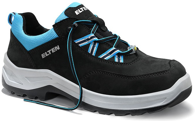 ELTEN-Footwear, S2-TREKKING LADY-Arbeits-Berufs-Sicherheits-Schuhe, Halbschuhe, LOTTE aqua Low, ESD, schwarz