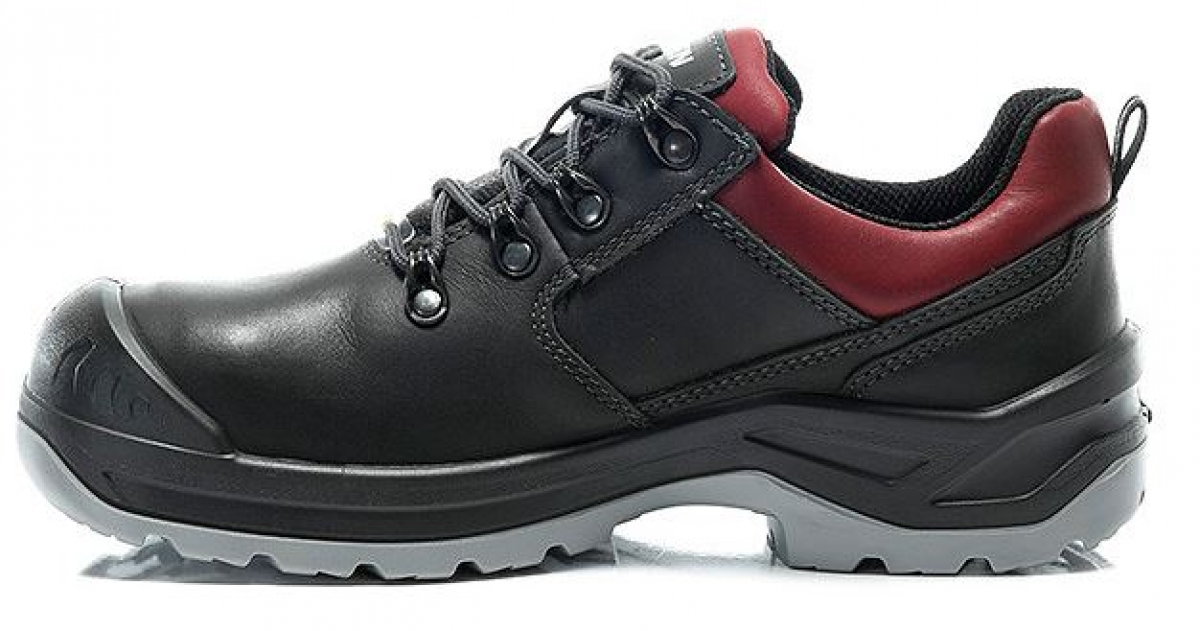 ELTEN-Footwear, S3-Damen-Arbeits-Berufs-Sicherheits-Schuhe, Halbschuhe, LENA GTX Low, ESD,CI schwarz-rot