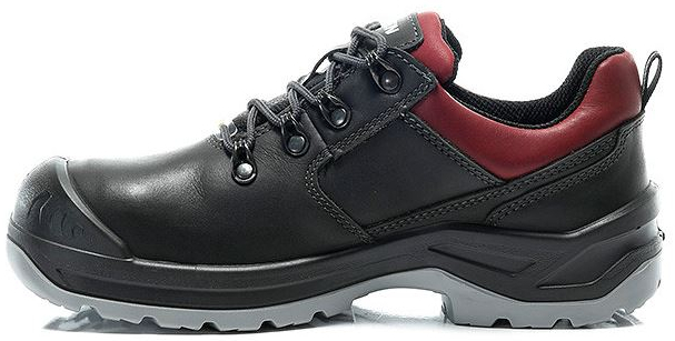 ELTEN-Footwear, S3-Damen-Arbeits-Berufs-Sicherheits-Schuhe, Halbschuhe, LENA GTX Low, ESD,CI schwarz-rot
