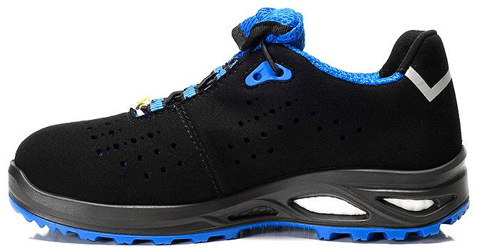 ELTEN-Footwear, S1P-Damen-Arbeits-Berufs-Sicherheits-Schuhe, Halbschuhe, IMPULSE Lady XXTL Low, ESD, schwarz/blau