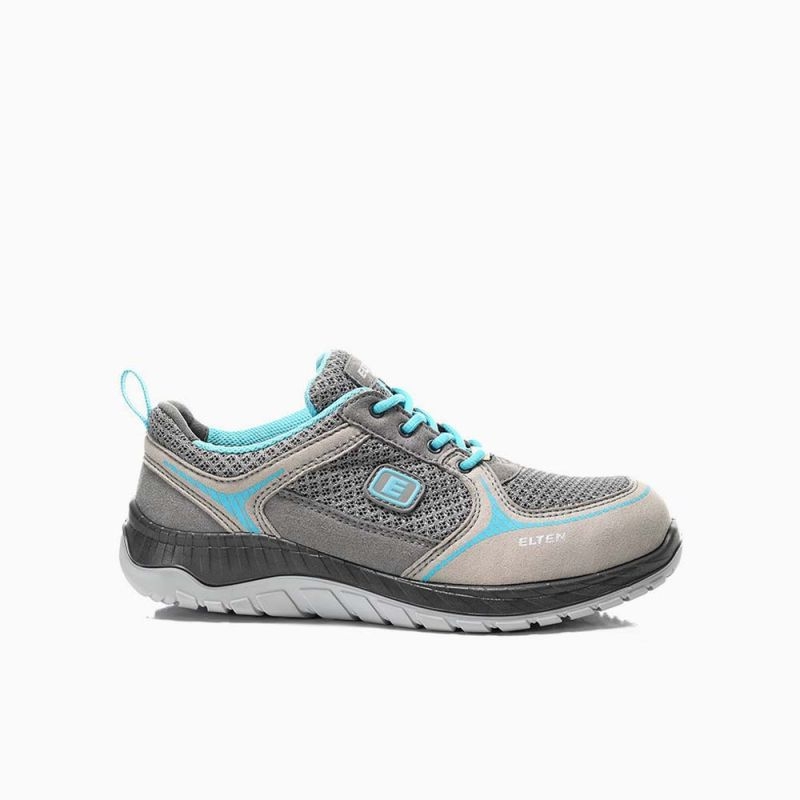 ELTEN-S1P-Damen-Sicherheitshalbschuhe, MELLI grey, Low, ESD, grau