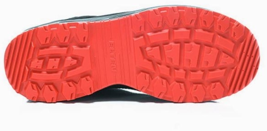ELTEN-Footwear, S3-Damen-Arbeits-Berufs-Sicherheits-Schuhe, Halbschuhe, HANNAH XXTL Low, ESD, schwarz-rot