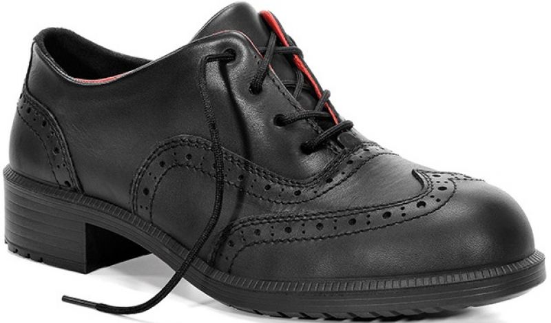 ELTEN-Footwear, S2-Damen-Arbeits-Berufs-Sicherheits-Schuhe, Halbschuhe, OFFICER LADY ESD, schwarz