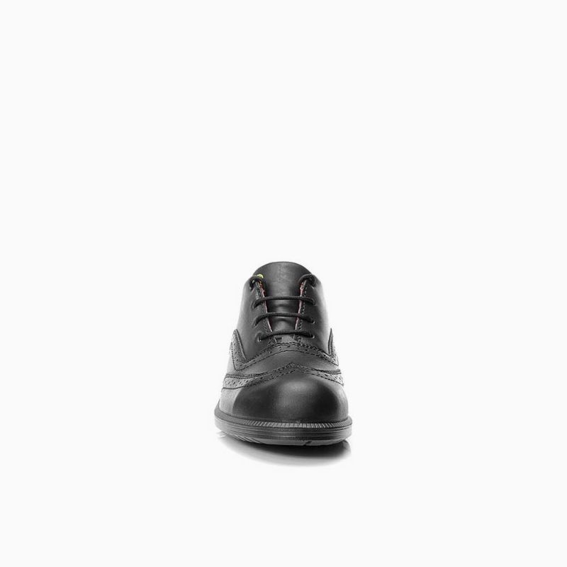 ELTEN-Footwear, S2-Damen-Arbeits-Berufs-Sicherheits-Schuhe, Halbschuhe, OFFICER LADY ESD, schwarz