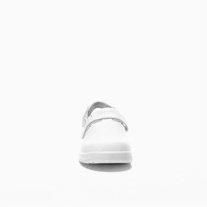 ELTEN-Footwear, SB-Arbeits-Berufs-Sicherheits-Clogs, MIA WHITE, ESD, weiß