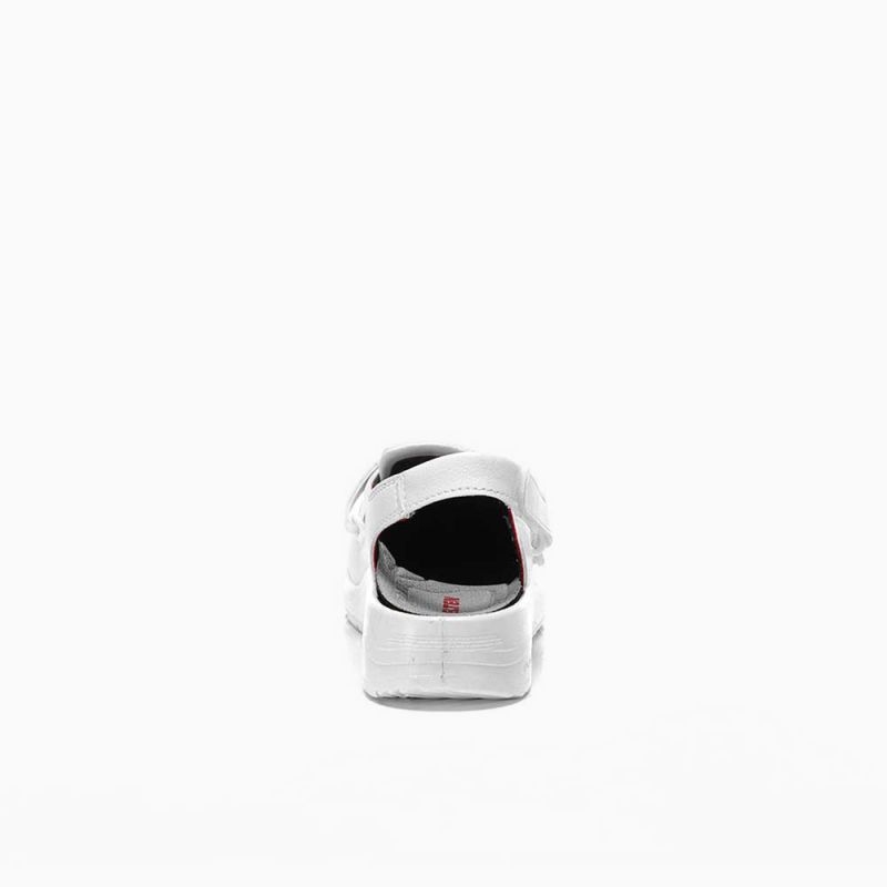 ELTEN-Footwear, SB-Arbeits-Berufs-Sicherheits-Clogs, MIA WHITE, ESD, weiß