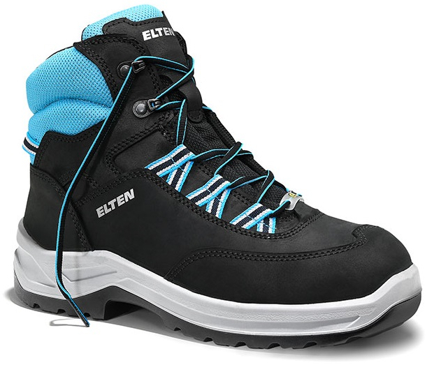 ELTEN-Footwear, S2-TREKKING LADY-Arbeits-Berufs-Sicherheits-Schuhe, Hochschuhe, LOTTE aqua Mid, ESD, schwarz