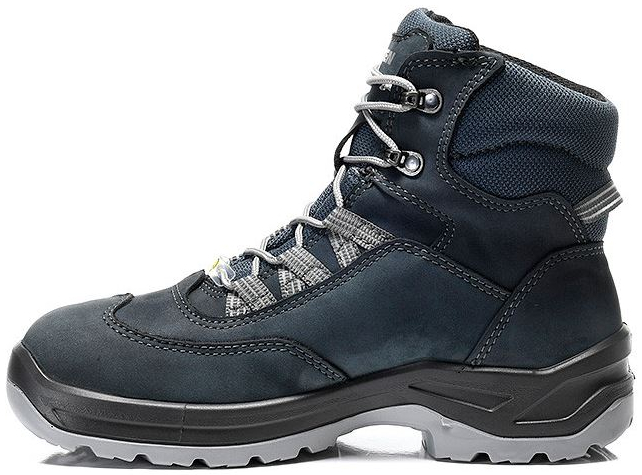 ELTEN-Footwear, S3-Damen-Arbeits-Berufs-Sicherheits-Schuhe, Schnürstiefel, LOTTE GTX Mid, ESD, CI blau