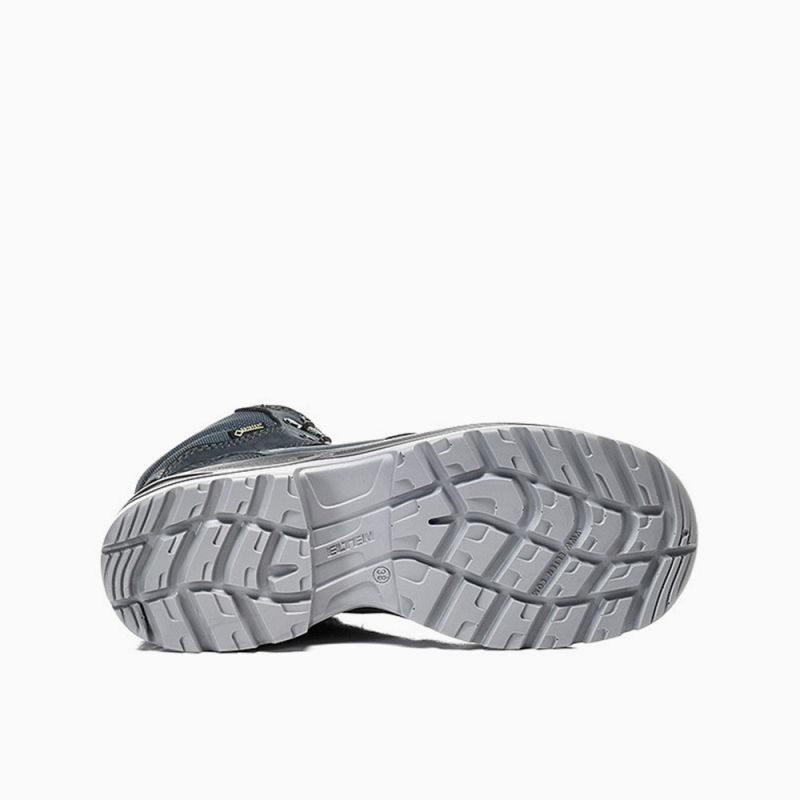 ELTEN-Footwear, S3-Damen-Arbeits-Berufs-Sicherheits-Schuhe, Schnürstiefel, LOTTE GTX Mid, ESD, CI blau