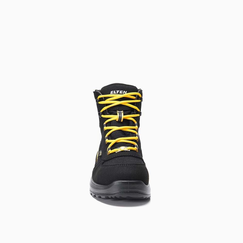 ELTEN-S2-Damen-Sicherheitshochschuhe, TINI XXTL GTX Mid CI, ESD, schwarz/gelb