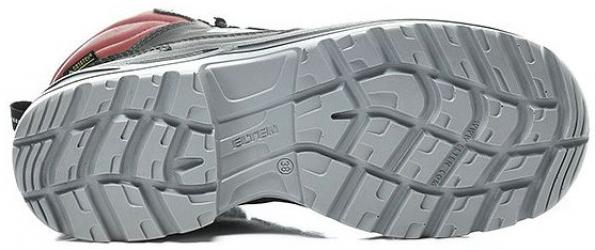 ELTEN-Footwear, S3-Damen-Arbeits-Berufs-Sicherheits-Schuhe, Schnürstiefel, LENA GTX Mid, ESD, CI schwarz-rot