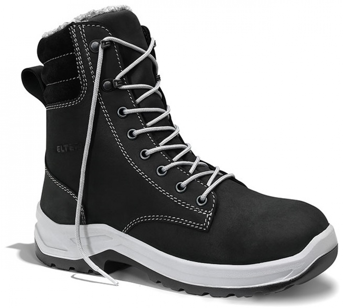 ELTEN-Footwear, S3-TREKKING LADY-Arbeits-Berufs-Sicherheits-Schuhe, Hochschuhe, LILLY High, ESD, schwarz