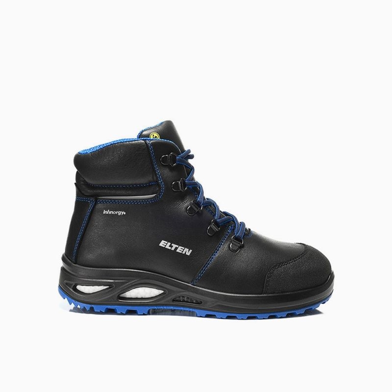 ELTEN-S3-Damen-Sicherheitshochschuhe, FINJA XXTL black Mid, ESD, schwarz