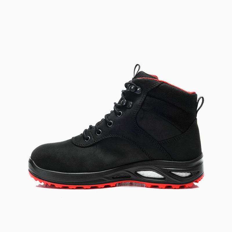 ELTEN-Footwear, S3-Damen-Arbeits-Berufs-Sicherheits-Schuhe, Schnürstiefel, HENNY XXTL Mid, ESD, schwarz