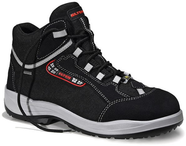 ELTEN-Footwear, S3-Arbeits-Berufs-Sicherheits-Schuhe, MAJA GTX MID, ESD, schwarz