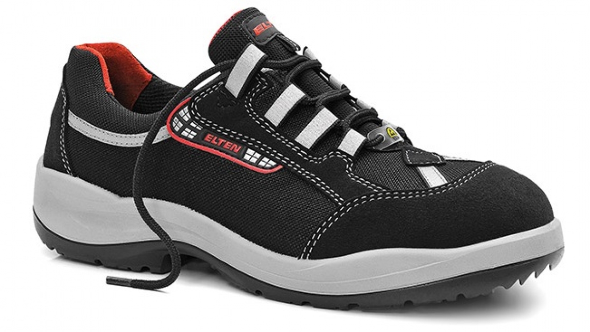 ELTEN-Footwear, S3-Arbeits-Berufs-Sicherheits-Schuhe, Halbschuhe, MAJA Low, ESD, schwarz