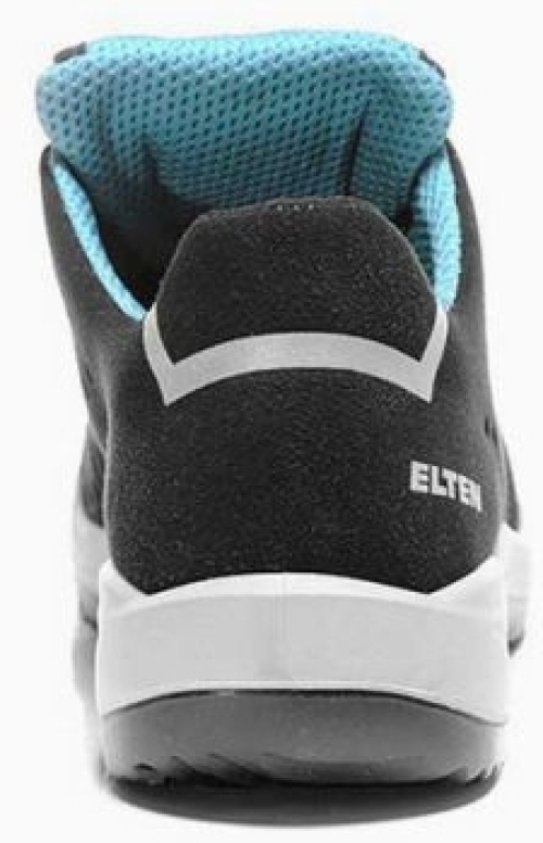 ELTEN-Footwear, S1P-Damen-Arbeits-Berufs-Sicherheits-Schuhe, Halbschuhe, IMPULSE LADY AQUA LOW ESD, schwarz